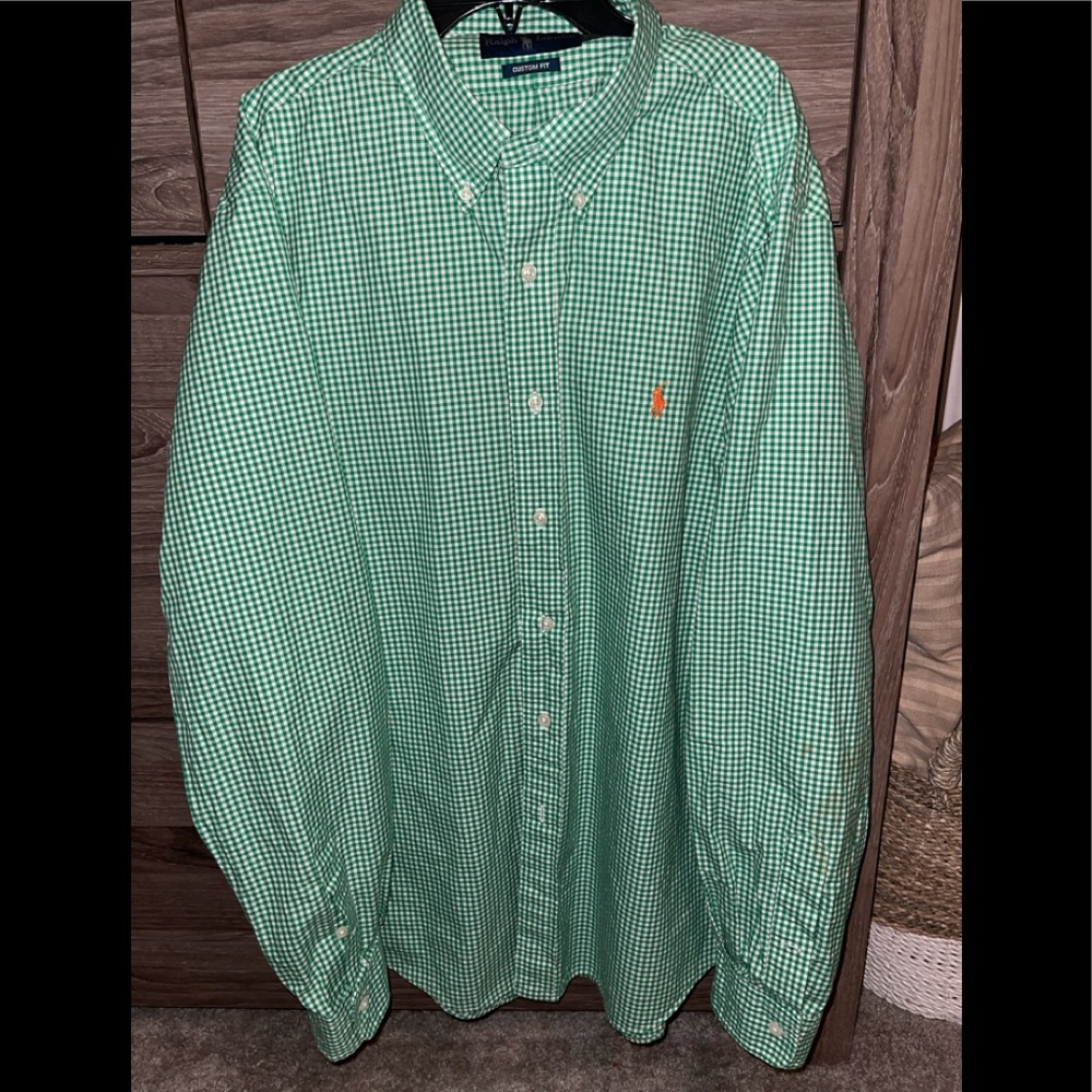 Ralph Lauren Button Down Collared Top - image 1
